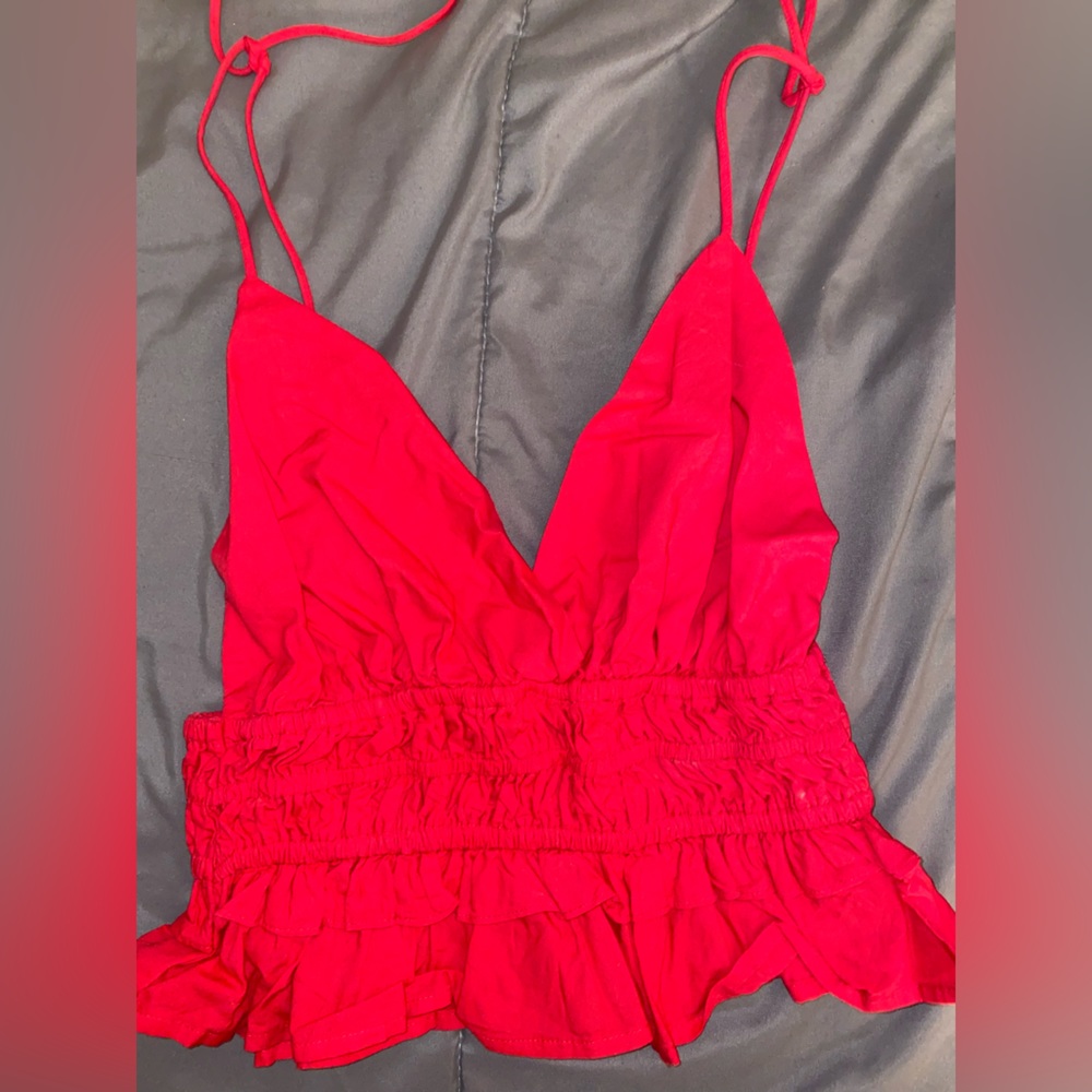 Hot pink top